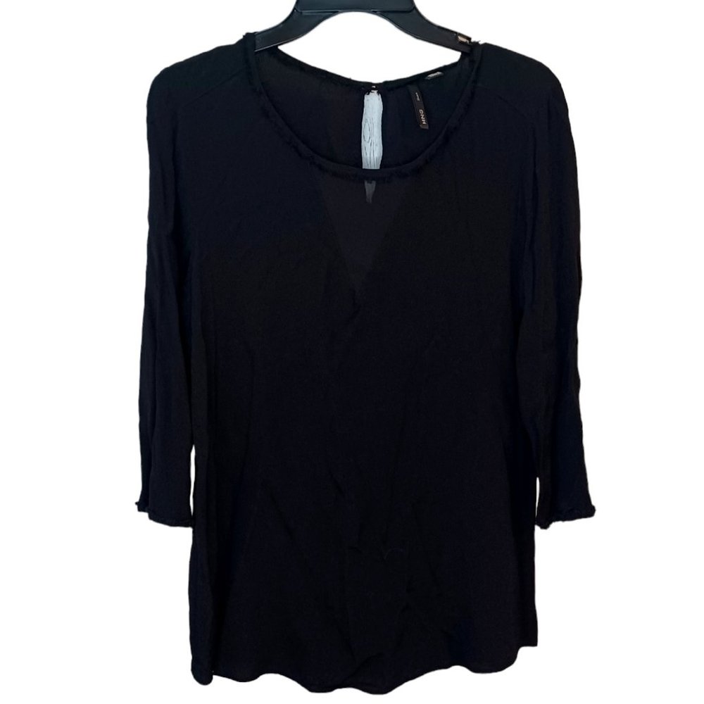 MNG Suit Black Top Size Medium